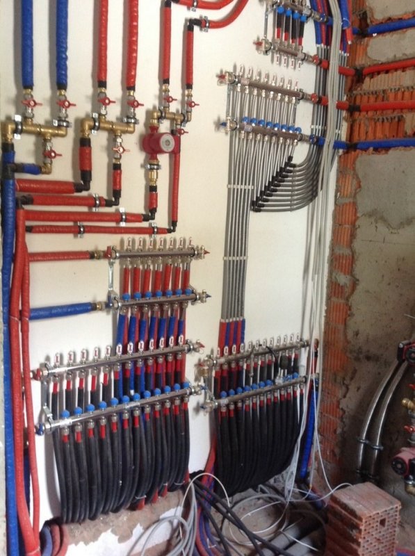 Стоимость разводки трубопроводов