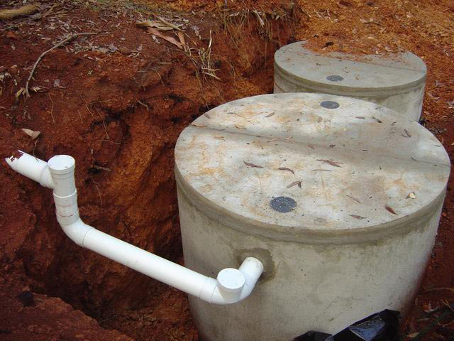 Подготовка котлована под септик