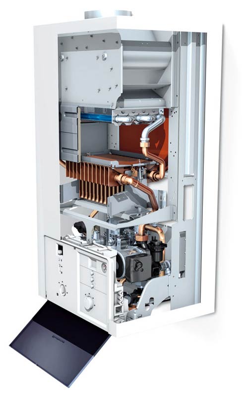 Монтаж настенного газового котла