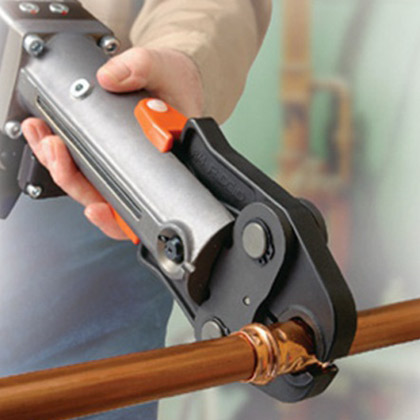 Соединение медных труб обжимными фитингами