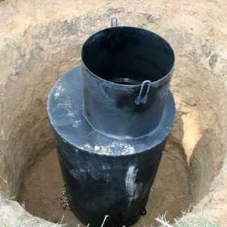 Установка кессона