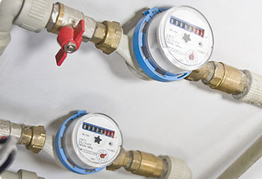 Подключени водяных счетчиков